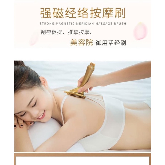 Bàn chải kinh lạc dưỡng sinh,lược chải body,lược chải vai gáy