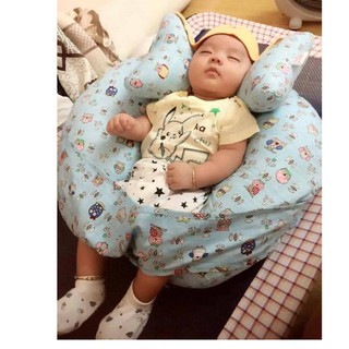 Bộ Gối Đa Năng Chữ C chống trào ngược - Gối Tai Voi Cho Mẹ Và Bé