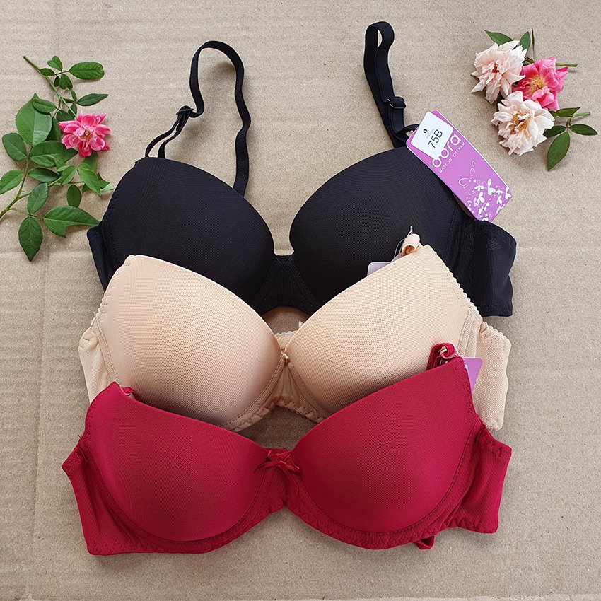 Áo ngực OBRA 01 - - Có gọng - Đệm mỏng - Quả 3/4 cup - Hàng Việt Nam