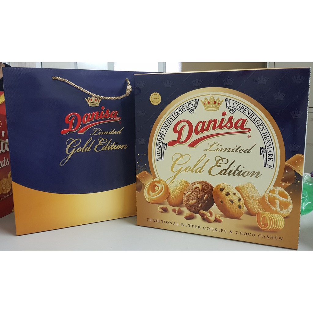Bánh cao cấp Danisa Gold Edition Limited 792g