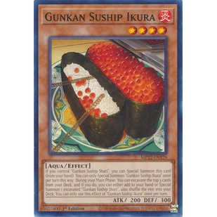 Thẻ bài Yugioh Gunkan Suship Ikura - MP22-EN128 - Common 1st Edition