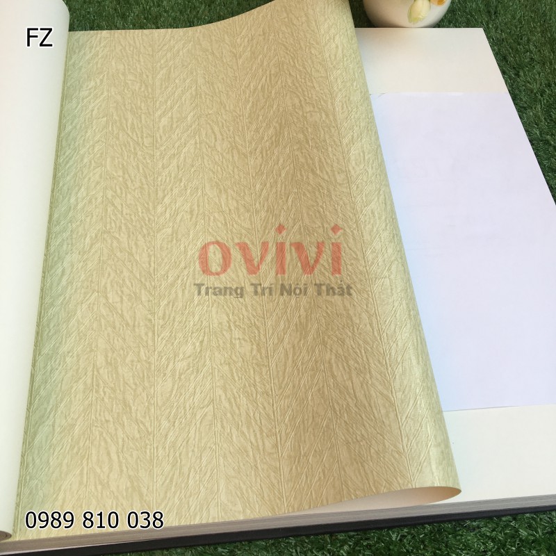 Giấy Dán Tường Hàn Quốc Trơn Nhám FZ Cho Phòng Ngủ Lụa Không Keo Lụa Khổ 1.06m x 15.6 m Nhiều Mẫu Lựa Chọn