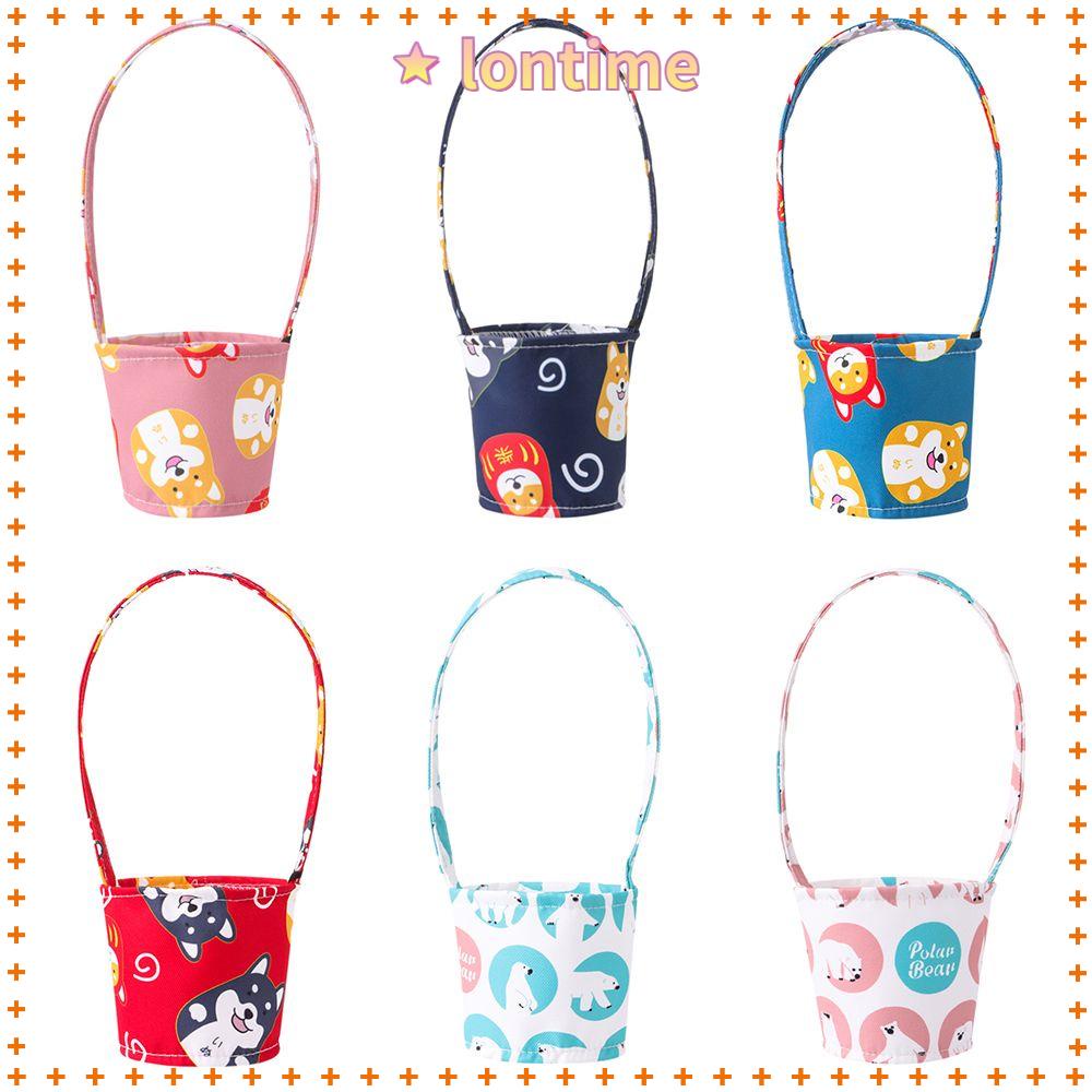 Túi Vải Canvas Đựng Cốc/Cà Phê/Trà Cầm Tay Tái Sử Dụng Được Phong Cách Nhật Bản