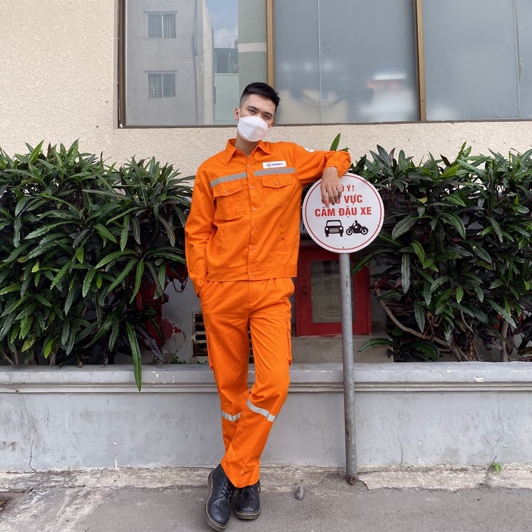 Quần Áo Điện Lực EVN Đúng Thông Tư Bảo Hộ Ngành Cao Cấp Vải Pangrim 100% Cotton Có Size Lớn