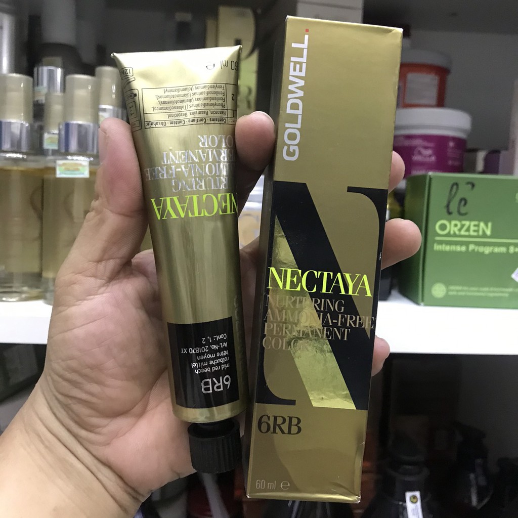 Thuốc nhuộm tóc cao cấp Nectaya Goldwell Free Amoniac 60ml ( New 2021 )