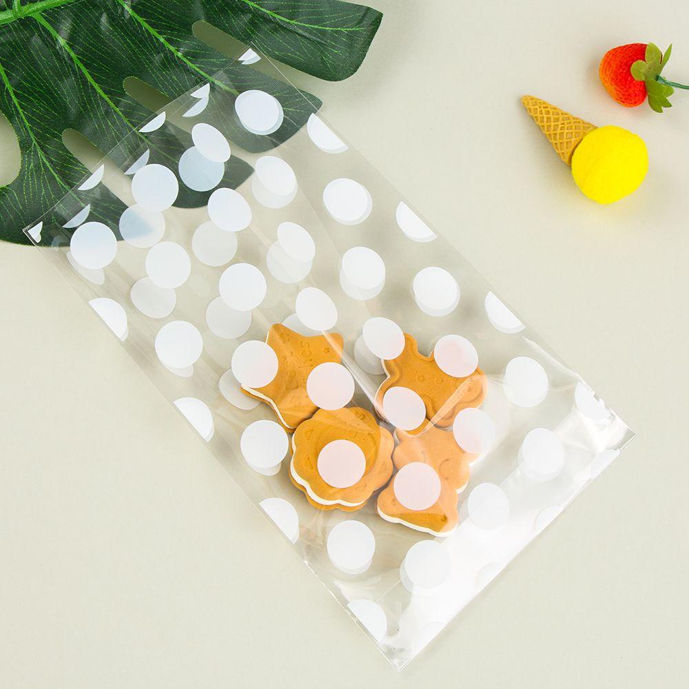 CHOOKEY Bộ 100 Túi Bóng Kính Đựng Bánh Kẹo Xinh Xắn