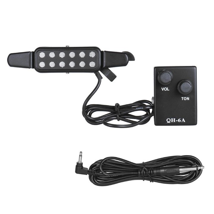 [Mã Elflash5 Giảm 20K Đơn 50K] Pickup Đàn Acoustic Guitar Qh-6A - Bộ Điều Chỉnh Âm Thanh Đàn Guitar