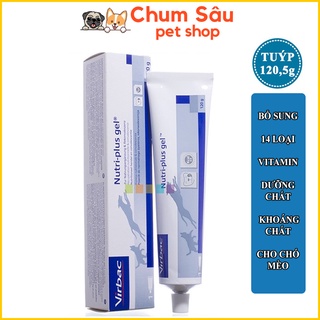  Gel Dinh Dưỡng Cho Chó Mèo Nutri Plus Gel giúp cải thiện biếng ăn gầy gọc ở thú cưng 