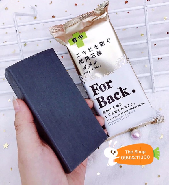 Xà phòng cải thiện mụn lưng Pelican For Back Medicated Nhật Bản