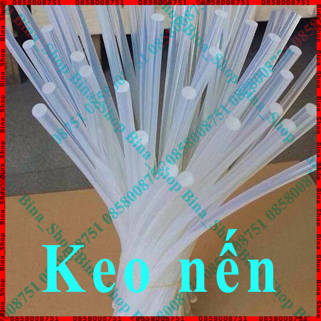 Keo nến nhỏ 7mm dài 25cm