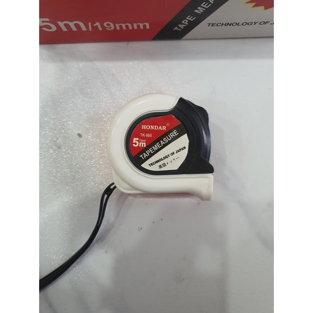 Thước cuộn, thước kéo 5M x 19mm - Nhật Kondar