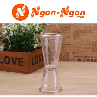 Ly đong 2 đầu - Jigger 2 đầu pha chế 20ml, 40ml