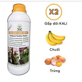 Chế phẩm dịch chuối Humic hữu cơ