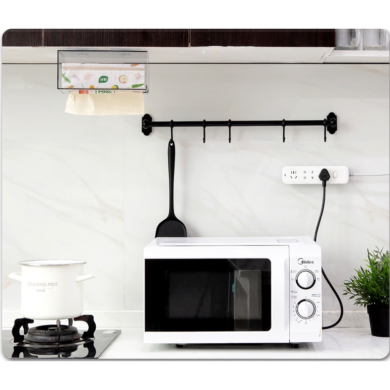 Miếng Dán Chữ U Bộ 2 Miếng Dán Trong Suốt Cố Định Ổ Cắm Điện, Điều Khiển, Cục Wifi Treo Tường Tiện Dụng GD12