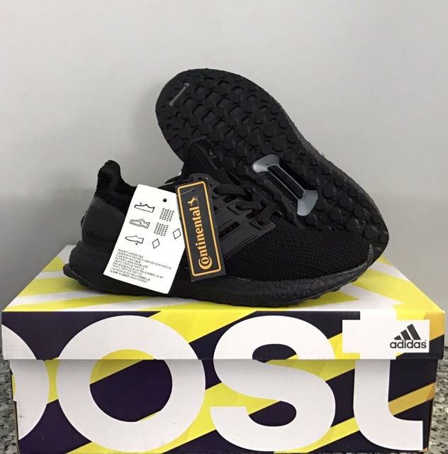 Giày thể thao sneaker giày học sinh Ultraboost 4.0 đen full cá tính