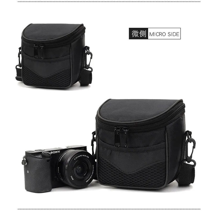 Túi Đựng Máy Ảnh Siêu Nhỏ Bằng Nylon Mềm Chống Sốc/Bụi/Thấm Nước