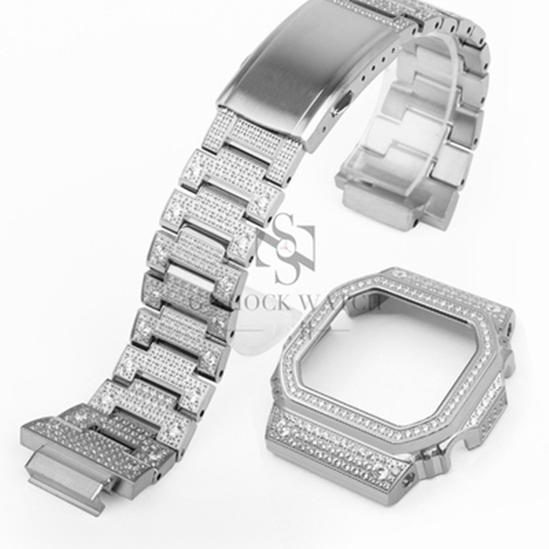 Ốp Đồng Hồ Bằng Thép Không Gỉ Cho Casio G-shock DW5600 GW-M5610 GW-M5600 GW-5000 DW-5025