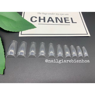 Tip đầu móng nối 500 cái- 10 size