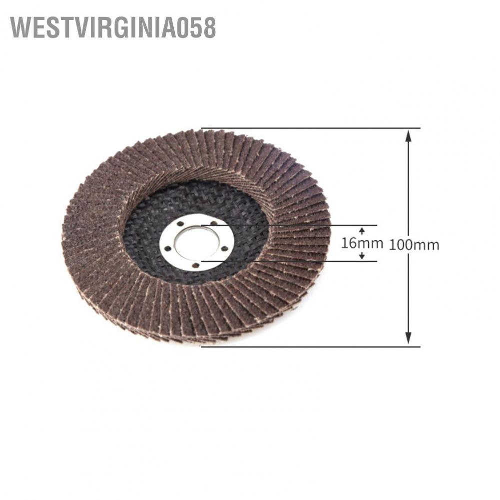 Westvirginia058 Westvirginia058 Đĩa mặt phẳng 30 cái nhám chống mài mòn mật độ cao Bánh để đánh bóng