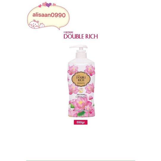 [MẪU MỚI] SỮA TẮM DOUBLE RICH HƯƠNG HOA SEN 550ML