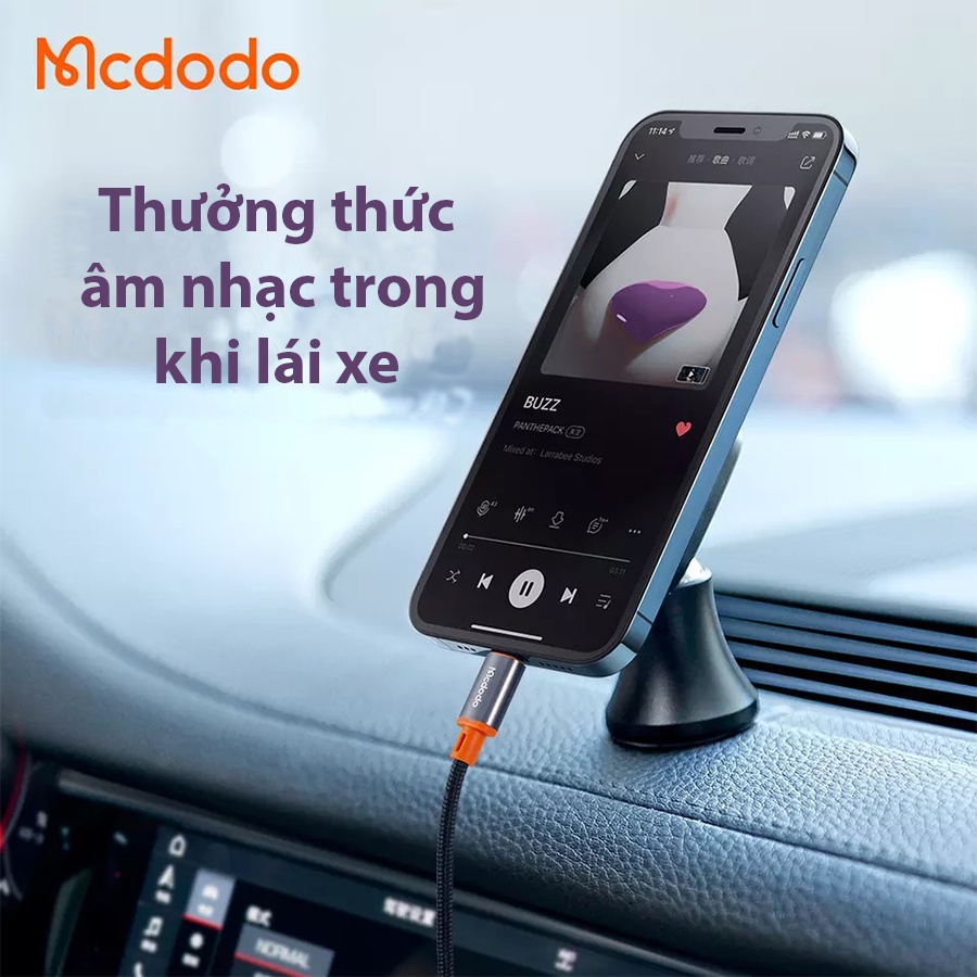 Lightning to 3.5mm. Cáp chuyển đổi âm thanh lightning to 3.5mm