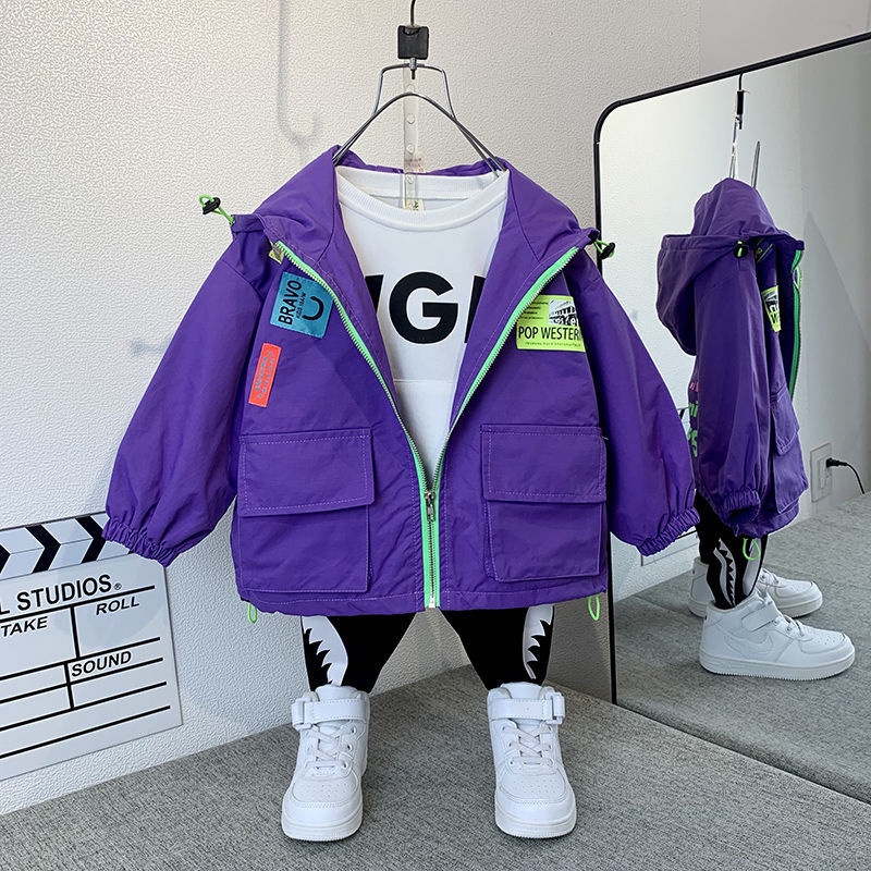 Áo khoác thời trang xuân thu phong cách Hàn Quốc cho bé