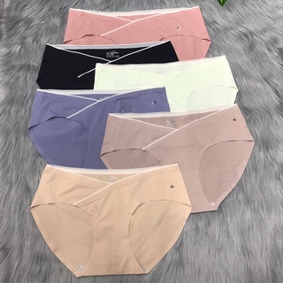 Quần lót bầu, quan lót bầu và sau sinh cạp V chất liệu tơ lạnh Cao Cấp - LB550