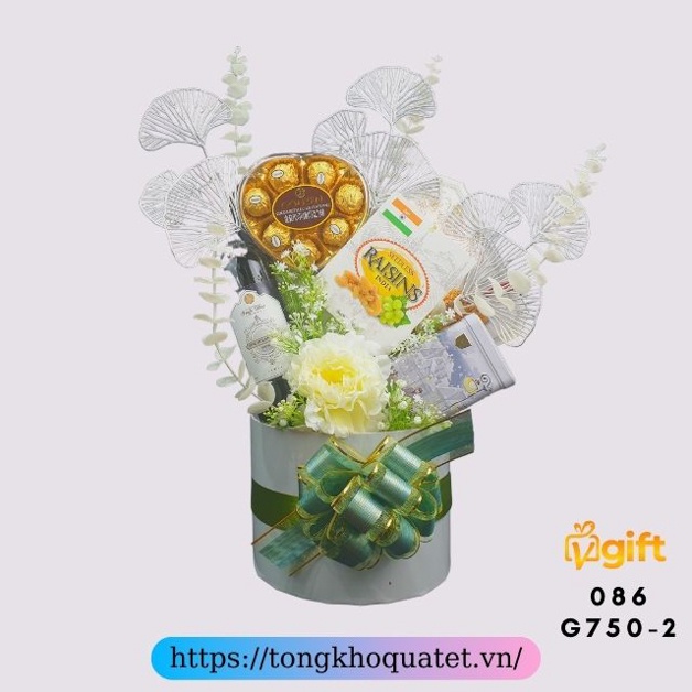 Giỏ Quà Tết 2022 Mẫu Giỏ 750 - 800 ( 6 Giỏ Quà Tết ) | BigBuy360 - bigbuy360.vn