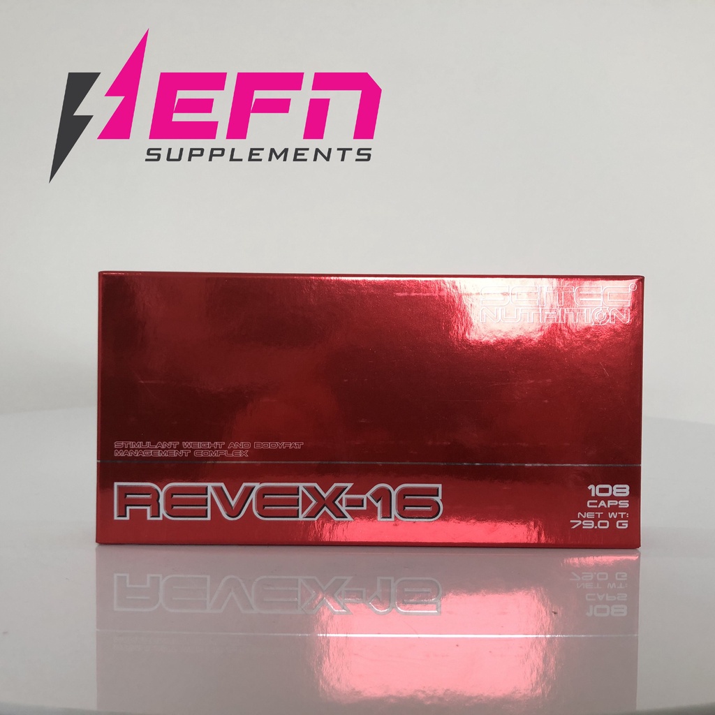 Revex 16 Giảm Cân Đốt Mỡ Không Mất Cơ Scitec Nutrition hộp 108 Viên - Chính Hãng