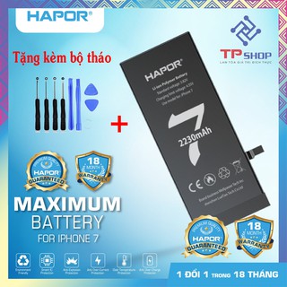 PIN IPHONE Thương Hiệu HAPOR Chất Lượng Cao Cho Mọi Dòng Máy Iphone 6/6S/6SP/7/7P/8/8P Bảo Hành 18 Tháng 1 đổi 1 TPSHOP