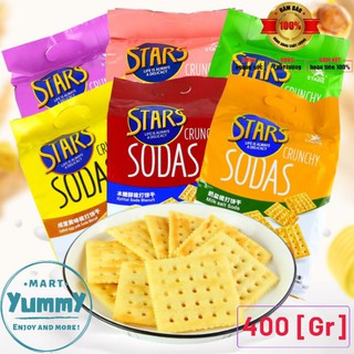 Bánh quy ăn kiêng Sodas Stars HongKong 400 gram - Bánh quy Sodas Crunchy Stars.