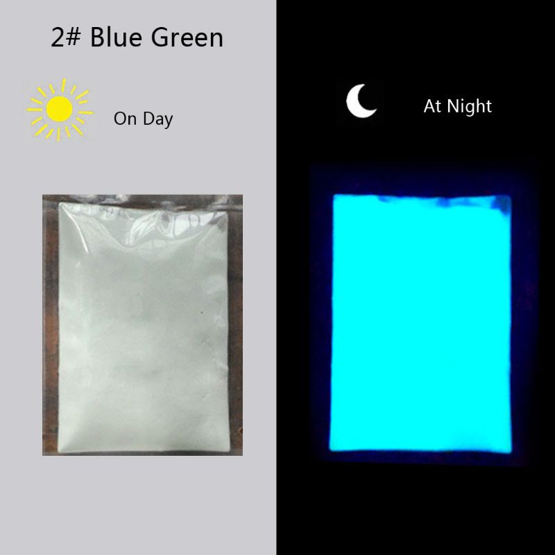 [Hàng mới về] Bột màu dạ quang resin 100g trang trí đa năng