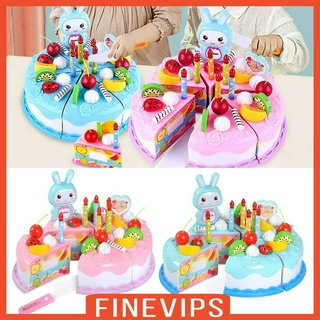 Bộ Đồ Chơi Bánh Kem Giả Nhiều Màu Sắc Cho Bé