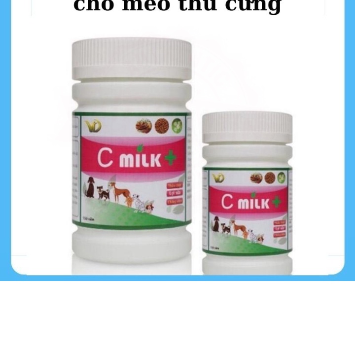 C-milk kích sữa tăng tiết sữa giảm viêm tuyến sữa cho chó mèo -familypetshop.vn