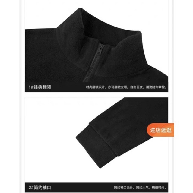 Áo nỉ dài tay  Nelly Heybig cổ khoá kéo form rộng dành cho nam và nữ supeeon 39 20