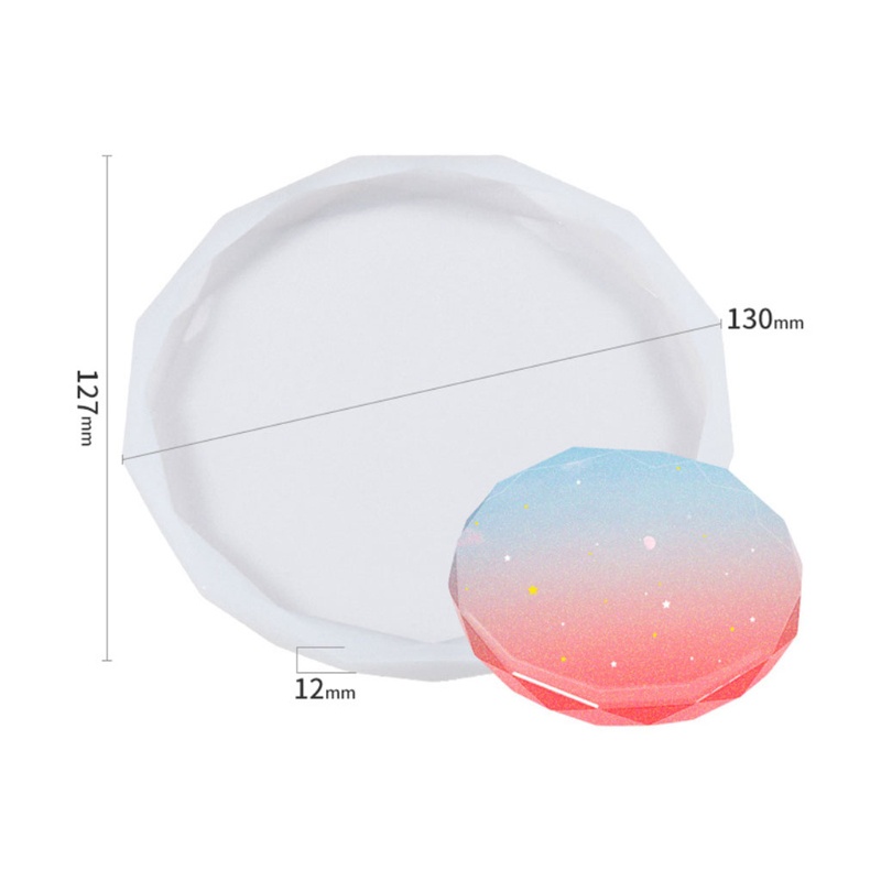 Khuôn Silicone Làm Đế Lót Ly Tiện Dụng