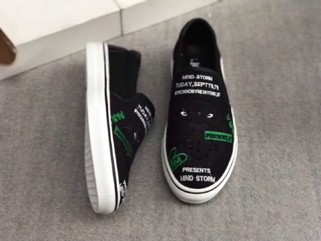 Giày slipon nam kenzoo thêu | BigBuy360 - bigbuy360.vn