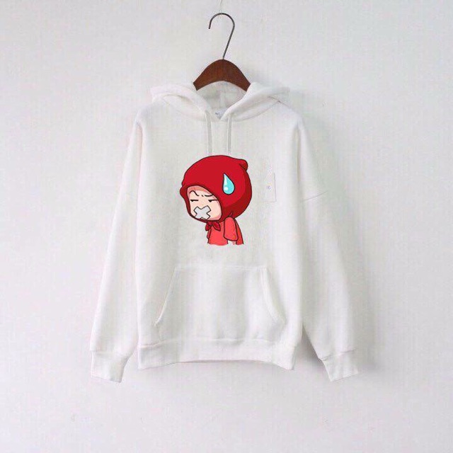 Áo hoodie cô bé quàng khăn đỏ