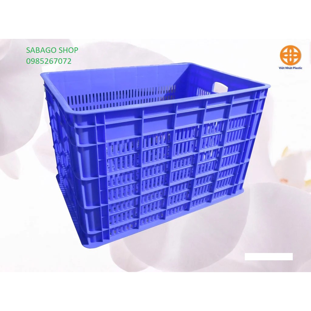 Sọt đựng hàng, sọt chở hàng cho Shipper nhựa Việt Nhật - Sóng 9T Rỗng