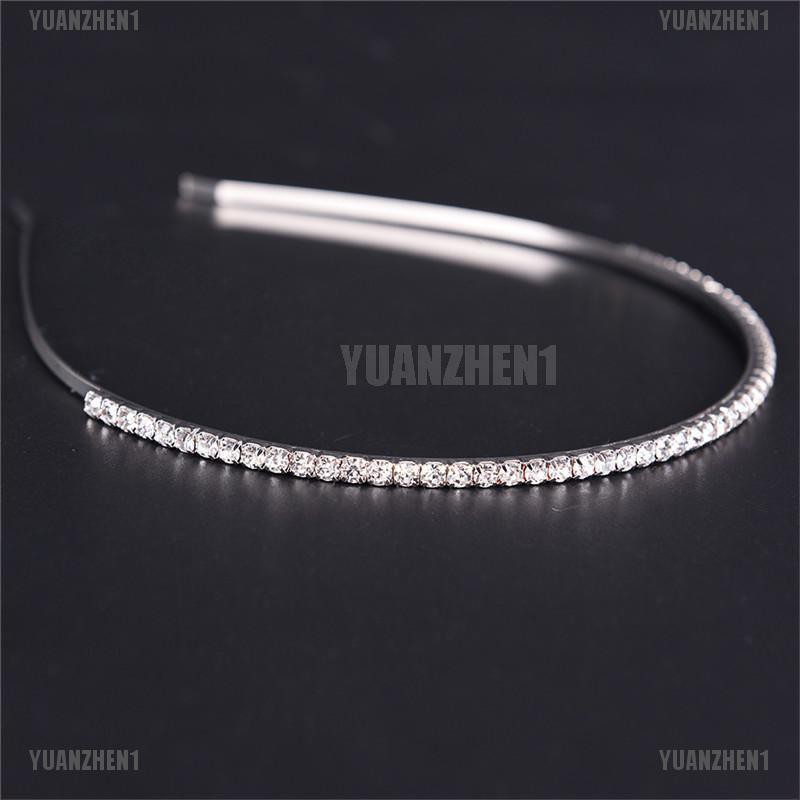 [YUANZHEN1] Băng Đô Đính Đá Pha Lê Co Giãn Sáng