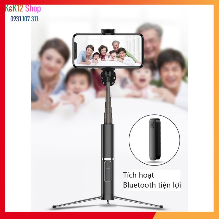 Gậy chụp hình 3 chân CYKE, Cây tự sướng cao cấp đa năng kiểu dáng nhỏ,gọn,tinh tế với tính năng vượt trội. Mới nhất 2021 | BigBuy360 - bigbuy360.vn