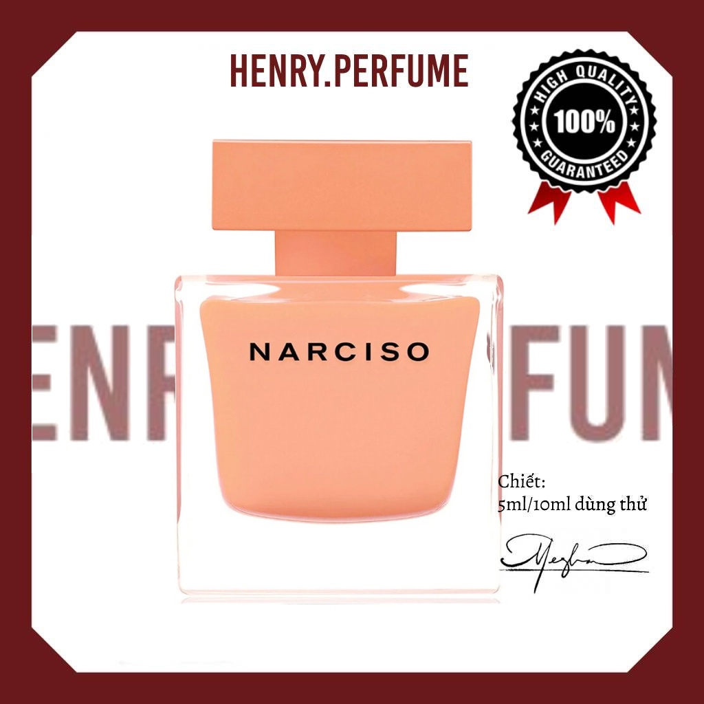 ♥ Mẫu thử 10ml Nước hoa Narciso Ambree ®️