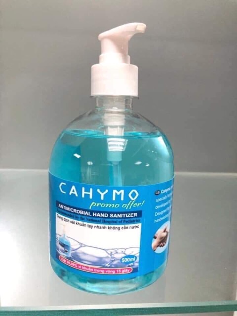 Nước rửa tay khô Cahymo dùng trong các bệnh viện lớn
