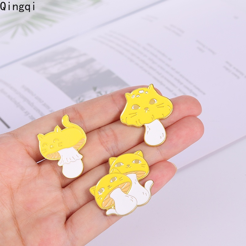 Ghim Cài Áo Miss Zoe Tráng Men Hình Mèo Hoạt Hình Dễ Thương