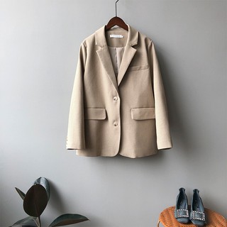 [ Ảnh Thật Có Sẵn ] Blazer Kẻ nhỏ, blazer cao cấp, Vest kẻ trơn