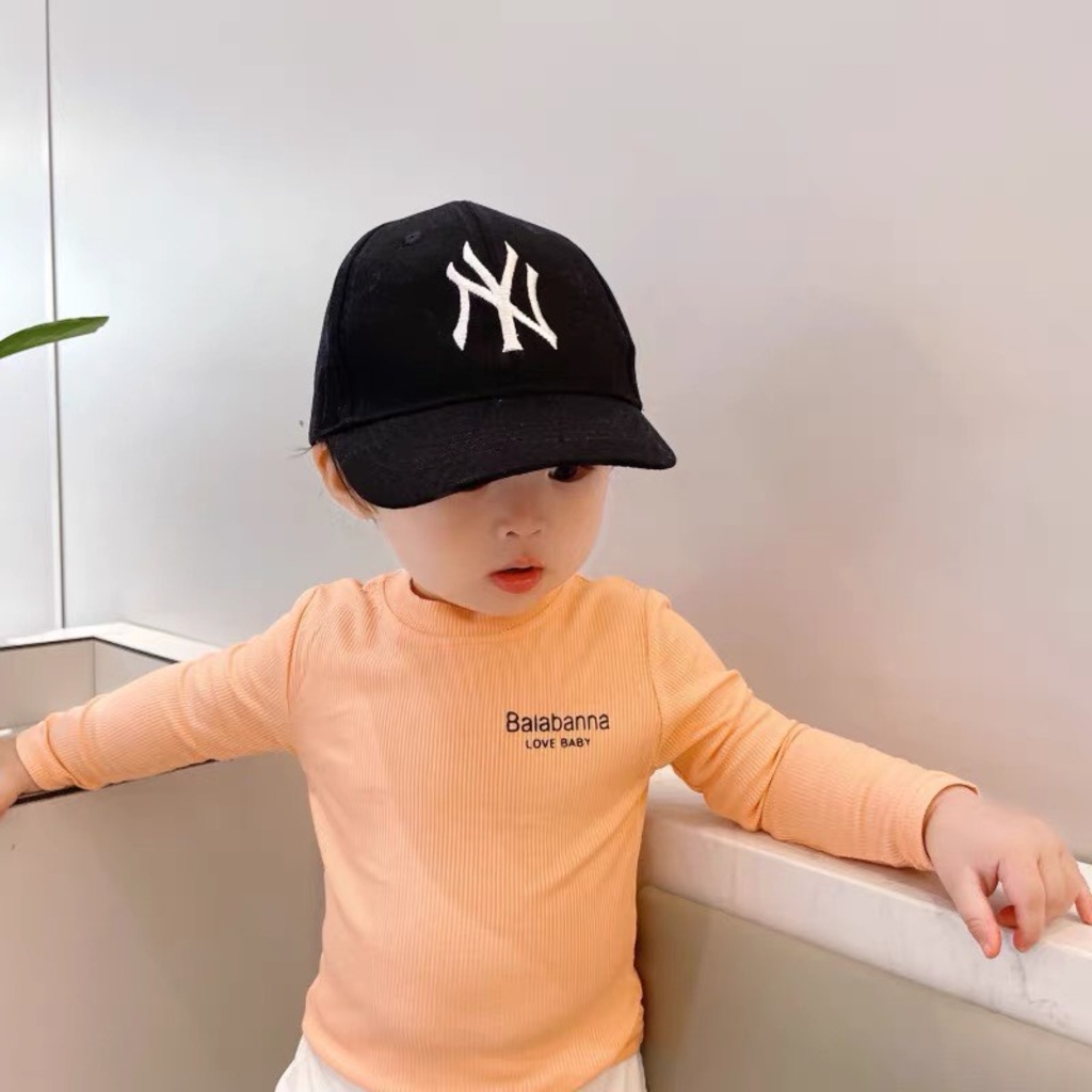 Áo giữ nhiệt dài tay in chữ love baby cho bé trai, bé gái cotton dày dặn phong cách Hàn Quốc BINBON KIDS