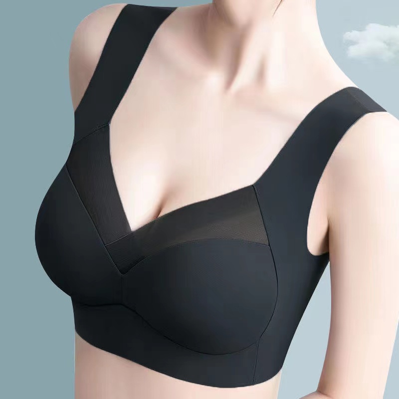 Áo Ngực Thể Thao Không Đường May Chống Chảy Xệ Không Gọng Thép Chống Sốc Cho Nữ