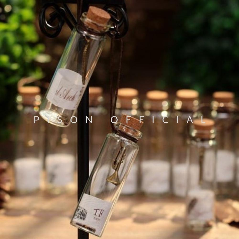 Lọ ước thuỷ tinh Pison vintage - SP0214 - 1 cái
