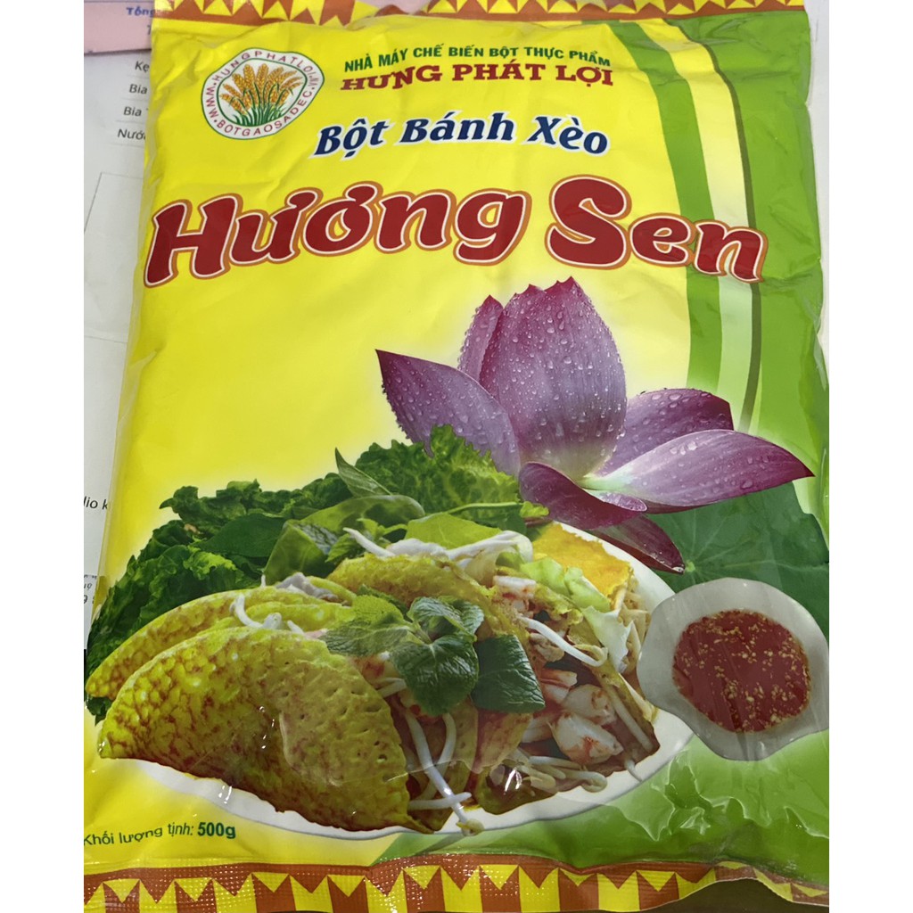 Bột bánh xèo HƯƠNG SEN -gói 500g