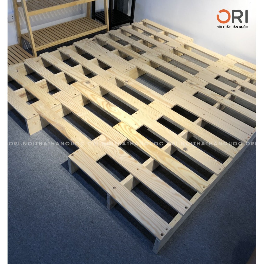 GIƯỜNG PALLET NÂNG SIZE CAO CẤP ĐỘC QUYỀN